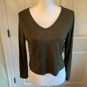 Olivia Rae Cropped Long Sleeve